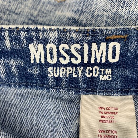 Mossimo Shorts Flag Print 5 working Pockets Belt Loops Size 13 - Picture 15 of 16